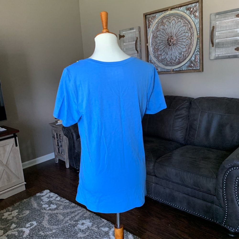 Lemon Way Blue Tee - Picture 2 of 3